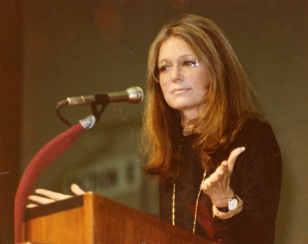 Photo courtesy of the Office of Gloria Steinem, gloriasteinem.com/photos/
