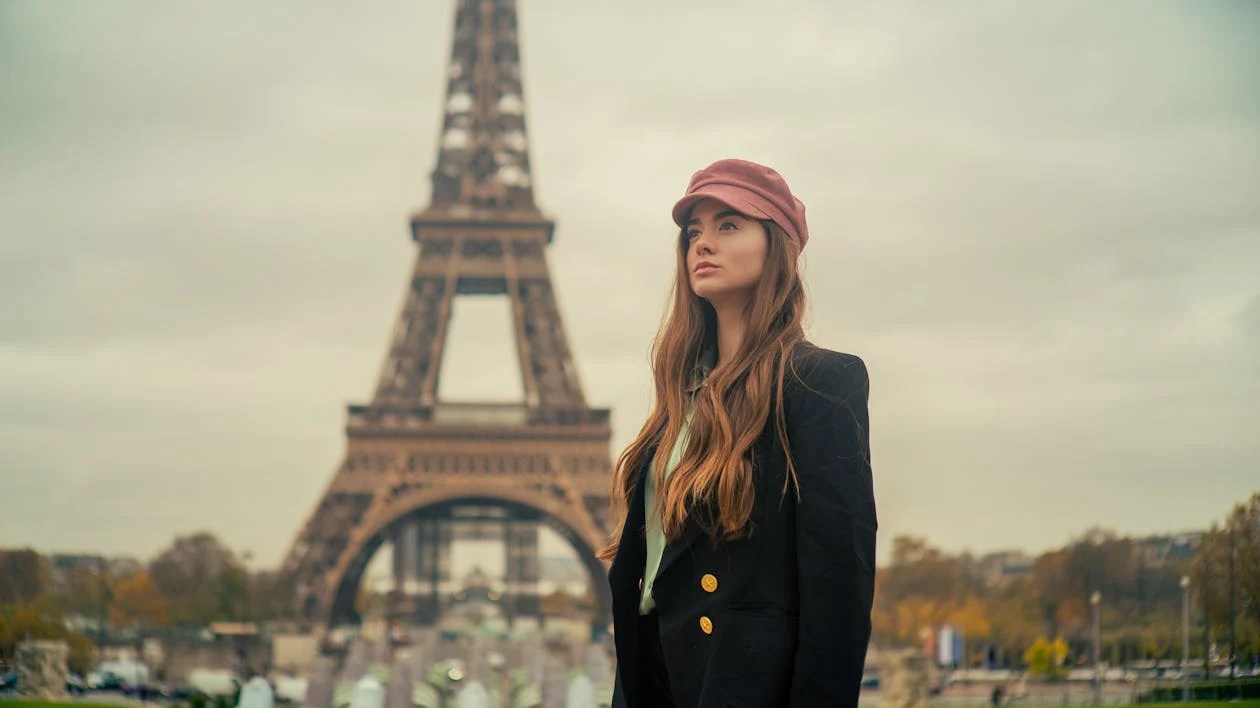 French Woman in Front of Eiffel Tower - pexels-photo-10295911